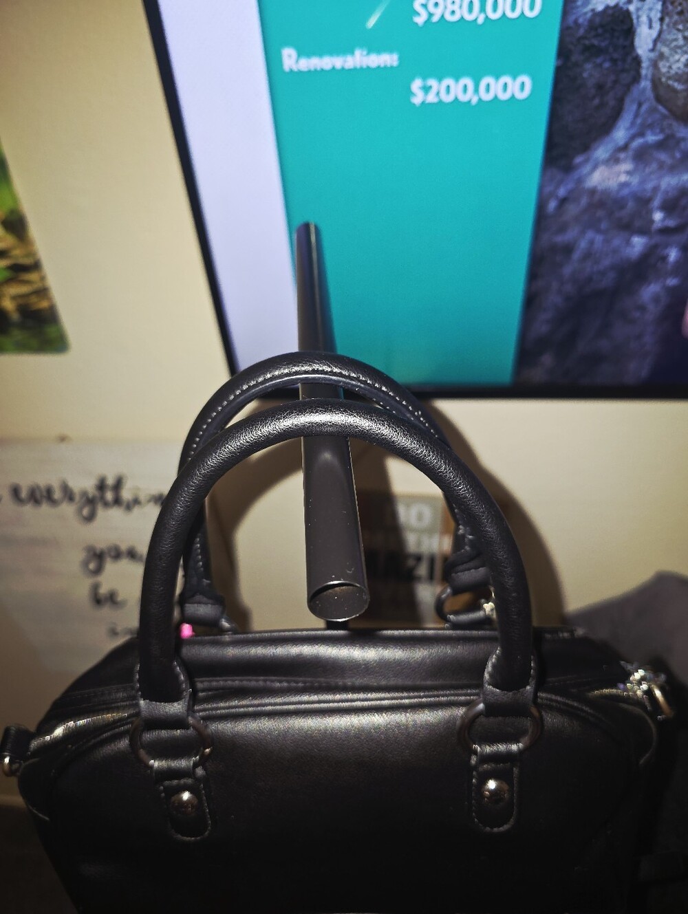 Juicy Couture Black Satchel Handbag - Picture 7 of 11